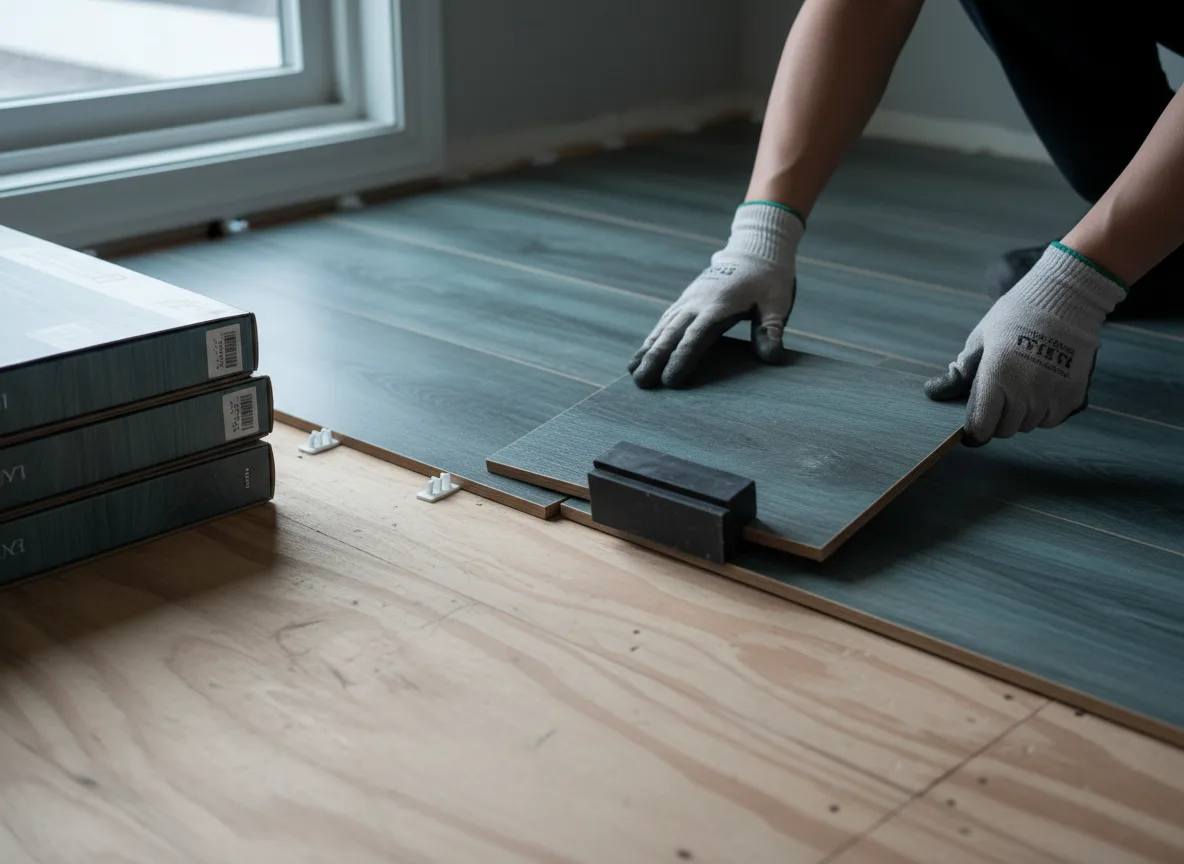 Luxury Vinyl Plank Installation company in Reading, KS